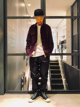 703さん（メンズ・173cm）の秋コーディネート