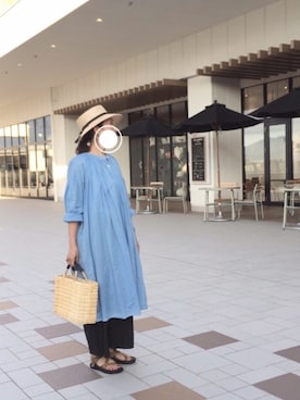 「dantan」｜koco.さん（レディース・156cm）の夏コーディネート