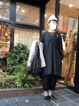「dantan」｜koco.さん（レディース・156cm）の冬コーディネート