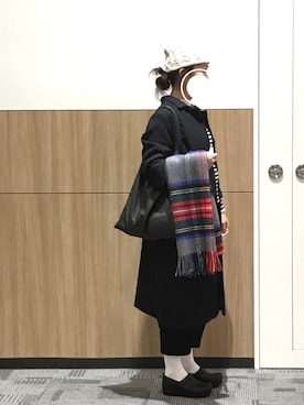 koco.さん（レディース・156cm）の冬コーディネート