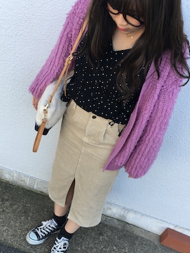 なーちゃんさん（レディース・158cm）の冬コーディネート