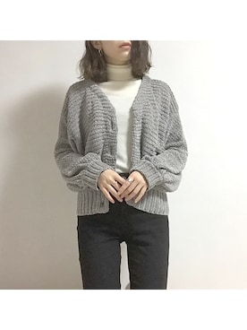 aya*さんの「サイコウチDENIMスキニー/741252 」を使ったコーディネート