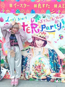 「ライブ」｜「アイテム（PC・スマホグッズ/家電）」を使った、ゆきみさん（レディース・153cm）の春コーディネート