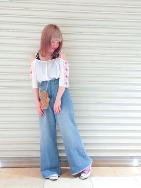 「アイテム（PC・スマホグッズ/家電）」を使った、ゆきみさん（レディース・153cm・20代）の春コーディネート
