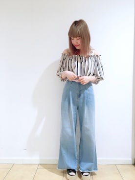 ゆきみさん（レディース・153cm）の春コーディネート