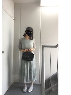 「結婚式二次会」｜≡さん（レディース・157cm）の夏コーディネート