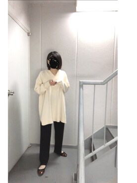 「べっこう柄」｜≡さん（レディース・158cm）の冬コーディネート