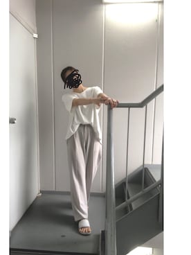 「ザノースフェイス」｜≡さん（レディース・159cm）の春コーディネート