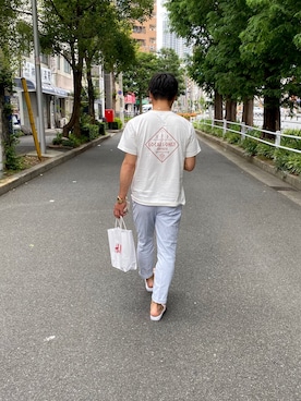 「ALIVE（アライブ）のアイテム」を使った、Shooさん（メンズ・171cm）の夏コーディネート