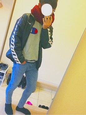 fu_gaさん（メンズ・170cm）の冬コーディネート