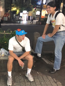 「KNOW WAVE（ノウ ウェイブ）のアイテム」を使った、mondaysさん（メンズ・177cm）の夏コーディネート