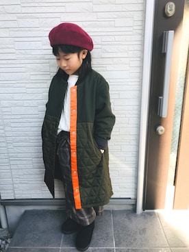 Sato(O~ .~O)さん（キッズ・120cm）の冬コーディネート