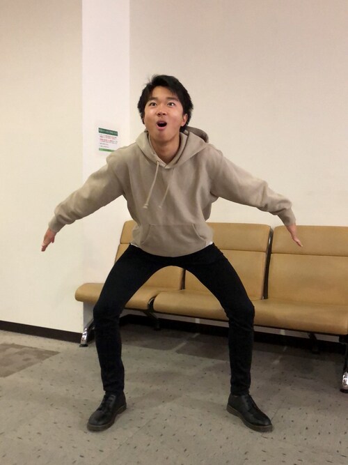 ロケット団の幹部 川村 Guのパーカーを使ったコーディネート Wear