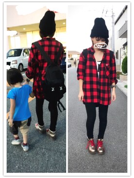 にっしーさん（レディース・151cm）の秋コーディネート