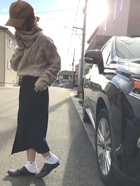 にっしーさん（レディース・151cm）の冬コーディネート