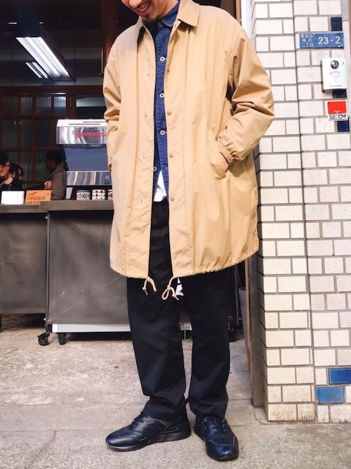 SSZ ロングコーチジャケット BEAMS ビームス ロングコーチジャケット L