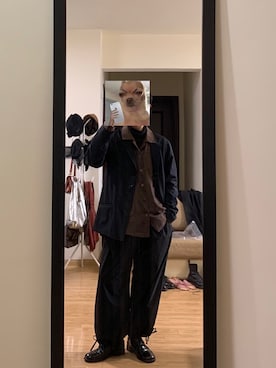 「UNIQUE（ユニーク）のアイテム」を使った、我永远喜欢桥本环奈さん（メンズ・178cm）の春コーディネート