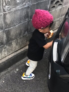 KeeeTさん（キッズ・80cm）の秋コーディネート