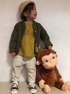 KeeeTさん（キッズ・90cm）の冬コーディネート