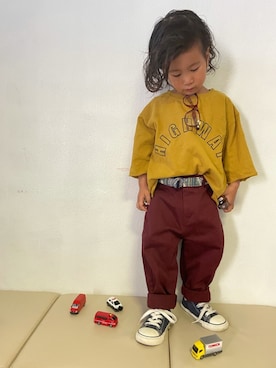 KeeeTさん（キッズ・90cm）の春コーディネート