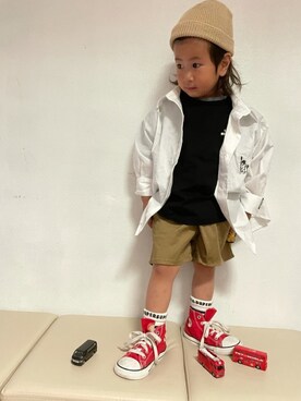 KeeeTさん（キッズ・90cm）の春コーディネート