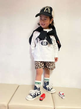 KeeeTさん（キッズ・90cm）の春コーディネート