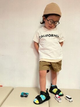KeeeTさん（キッズ・90cm）の夏コーディネート
