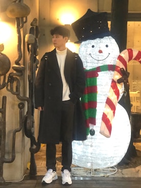 「SPAO（スパオ）のアイテム（ジャケット/アウター）」を使った、Razさん（メンズ・173cm）の冬コーディネート