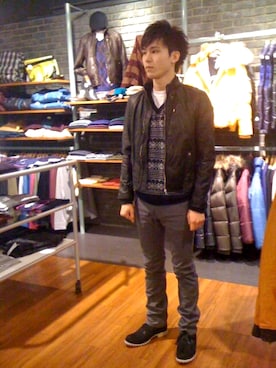 Razさん(メンズ・173cm)の冬コーディネート