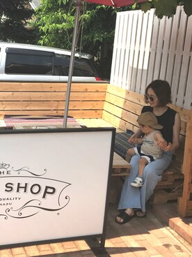「母と息子」｜yitさん（キッズ・70cm）の夏コーディネート