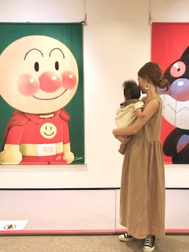 「母と息子」｜yitさん（キッズ・80cm）の夏コーディネート