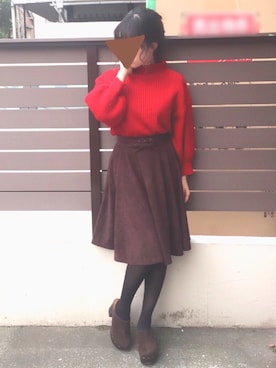 Red Brown のレディース人気ファッションコーディネート Wear