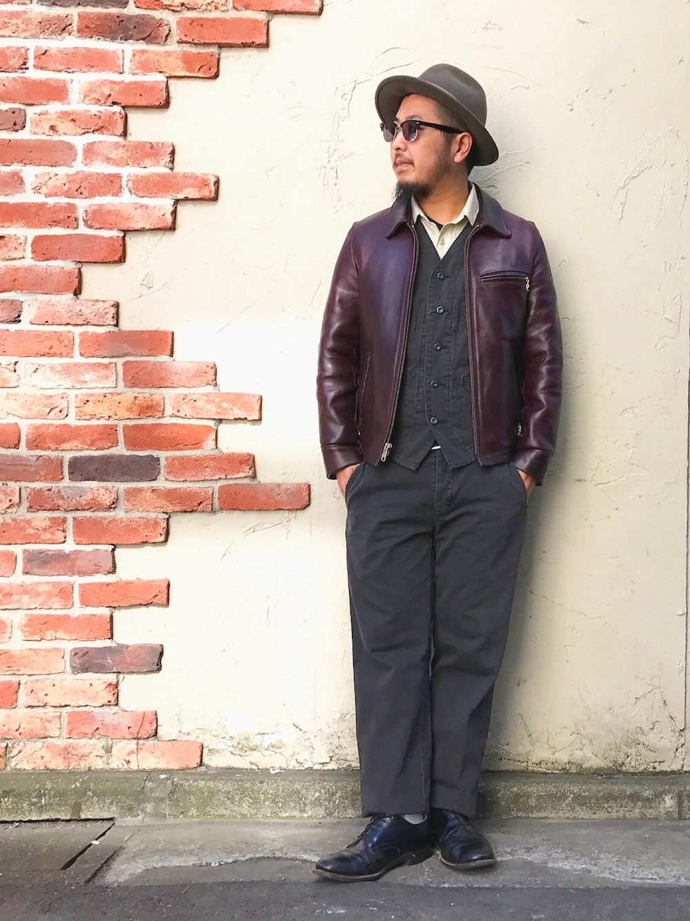 Schott 6103US Horween 34 ショット ホーウィン 黒 Schott N.Y.C ショット ライダースジャケット ダブル ホーウィン社製