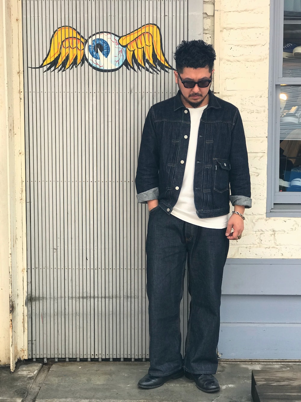 omata takaya｜schottのデニムジャケットを使ったコーディネート - WEAR