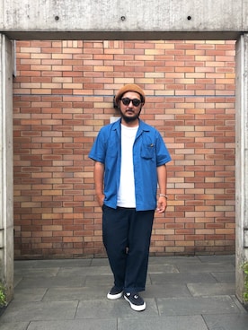omata takayaさん(メンズ・172cm)の夏コーディネート