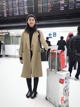 claire leeさん（レディース・167cm）の冬コーディネート