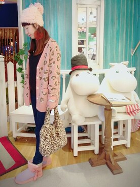 「SPAO（スパオ）のアイテム（その他アウター）」を使った、アシュリーさん（レディース・163cm）の冬コーディネート