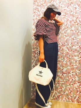 Konno Ayumiさん（レディース・167cm）の夏コーディネート