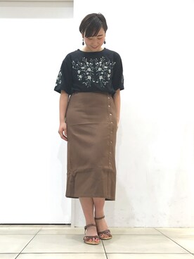 Konno Ayumiさん(レディース・167cm)の夏コーディネート