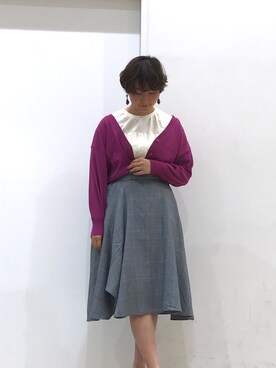 Konno Ayumiさん（レディース・167cm）の夏コーディネート