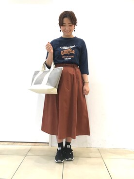 Konno Ayumiさん(レディース・167cm)の夏コーディネート