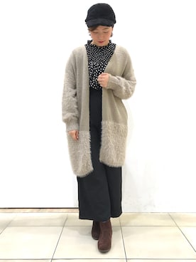 Konno Ayumiさん(レディース・167cm)の秋コーディネート