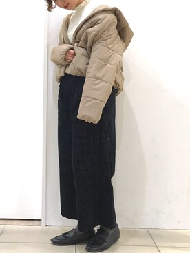 Konno Ayumiさん（レディース・167cm）の冬コーディネート