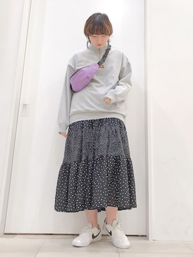 Konno Ayumiさん（レディース・167cm）の冬コーディネート