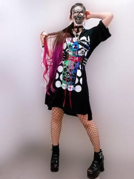 「原宿」｜「アイテム（キャミソール）」を使った、✌🏻💩✌🏻さん（レディース・164cm）の夏コーディネート