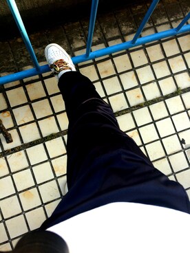 「JUNMEN（ジュンメン）のアイテム（パンツ）」を使った、Ferragamoさん（メンズ・170cm）の夏コーディネート