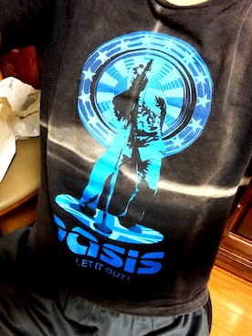 「Oasis（オアシス）のアイテム」を使った、Ferragamoさん（メンズ・170cm）の夏コーディネート