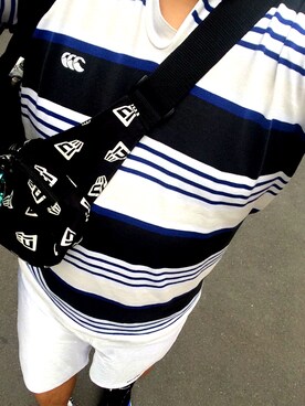 「Cantarelli（カンタレリ）のアイテム」を使った、Ferragamoさん（メンズ・172cm）の夏コーディネート