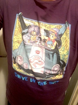 「DRAGON BALL（ドラゴンボール）のアイテム」を使った、Ferragamoさん（メンズ・172cm）の冬コーディネート