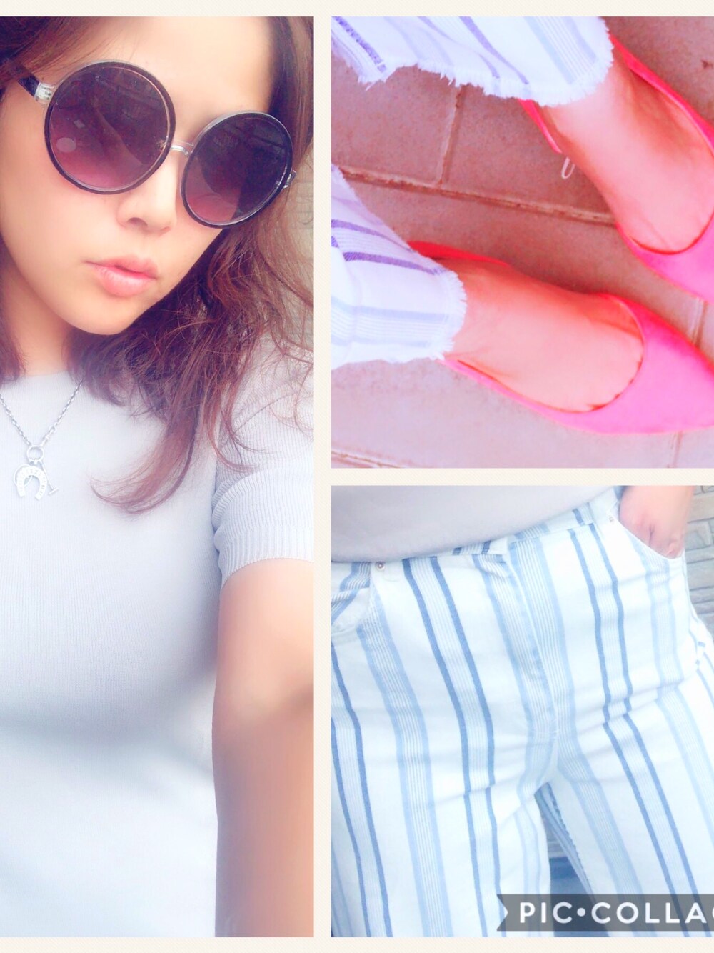 「安室奈美恵、H&M、コラボ、パンツ、パンプス、気合い、頑張ろ、ストレス社会、解放」｜「H&Mのアイテム（パンプス、オレンジ系）」を使った、Yurie Aidaさん（レディース・170cm）の春コーディネートの1枚目の写真